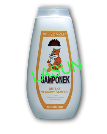 ŠAMPÓNEK - dětský vlasový bylinný šampon