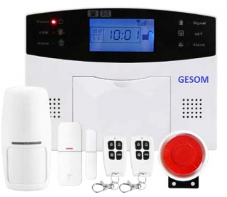 Bezdrátový GSM domovní alarm CZ